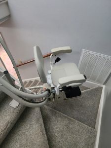 Curved Stairlift -The Navigator E604 | Greater Houston Stair Lifts