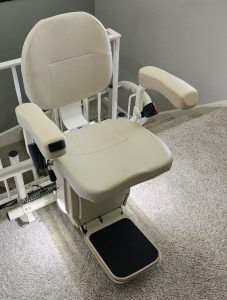 Pilot E604 Curved Stairlift with Illumination