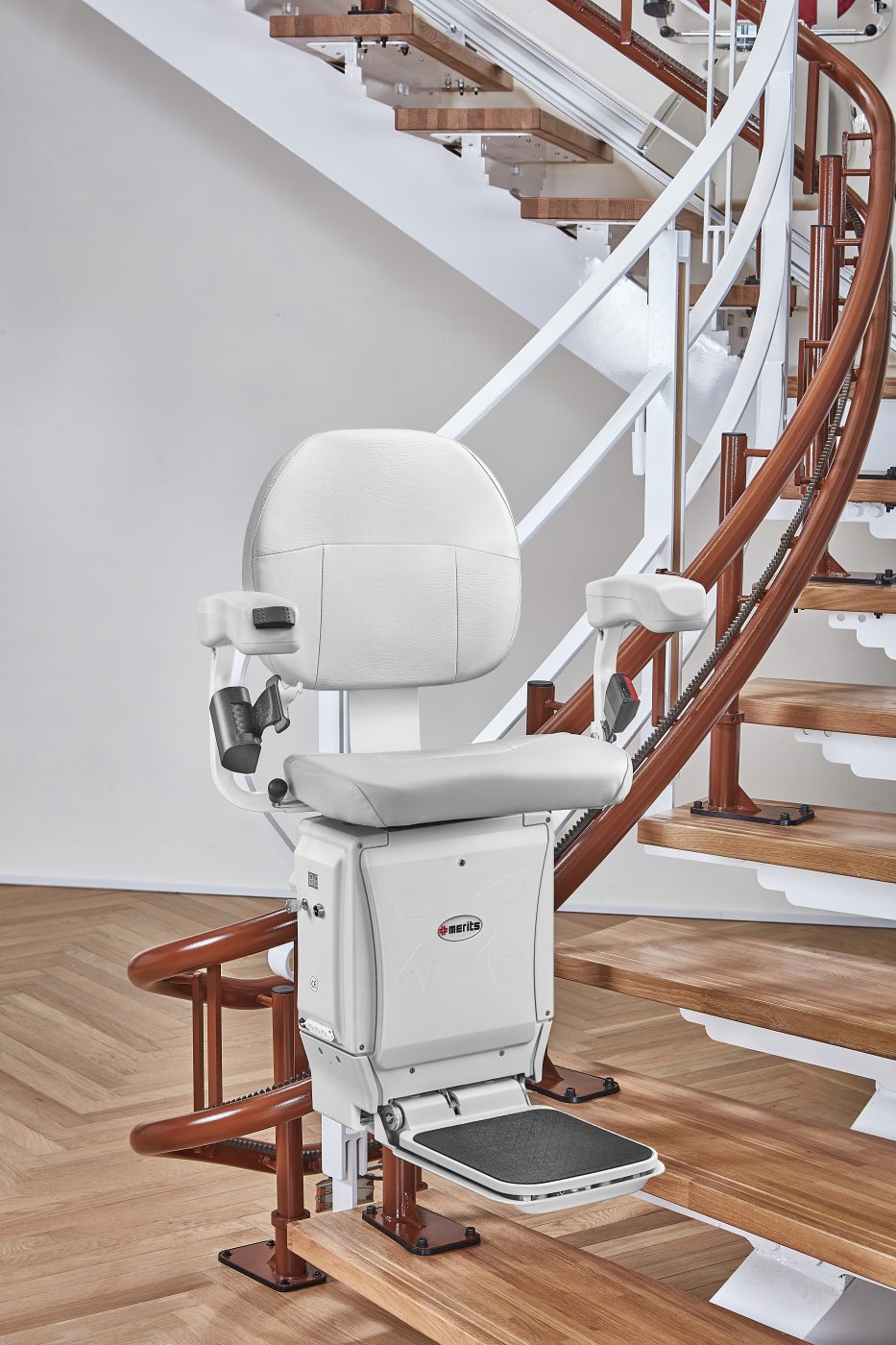 Curved Stair Lifts Greater Houston Area Designed for any staircase.