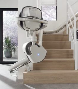 Curved Stair Lift - Go with the Flow X Curved Stairlift